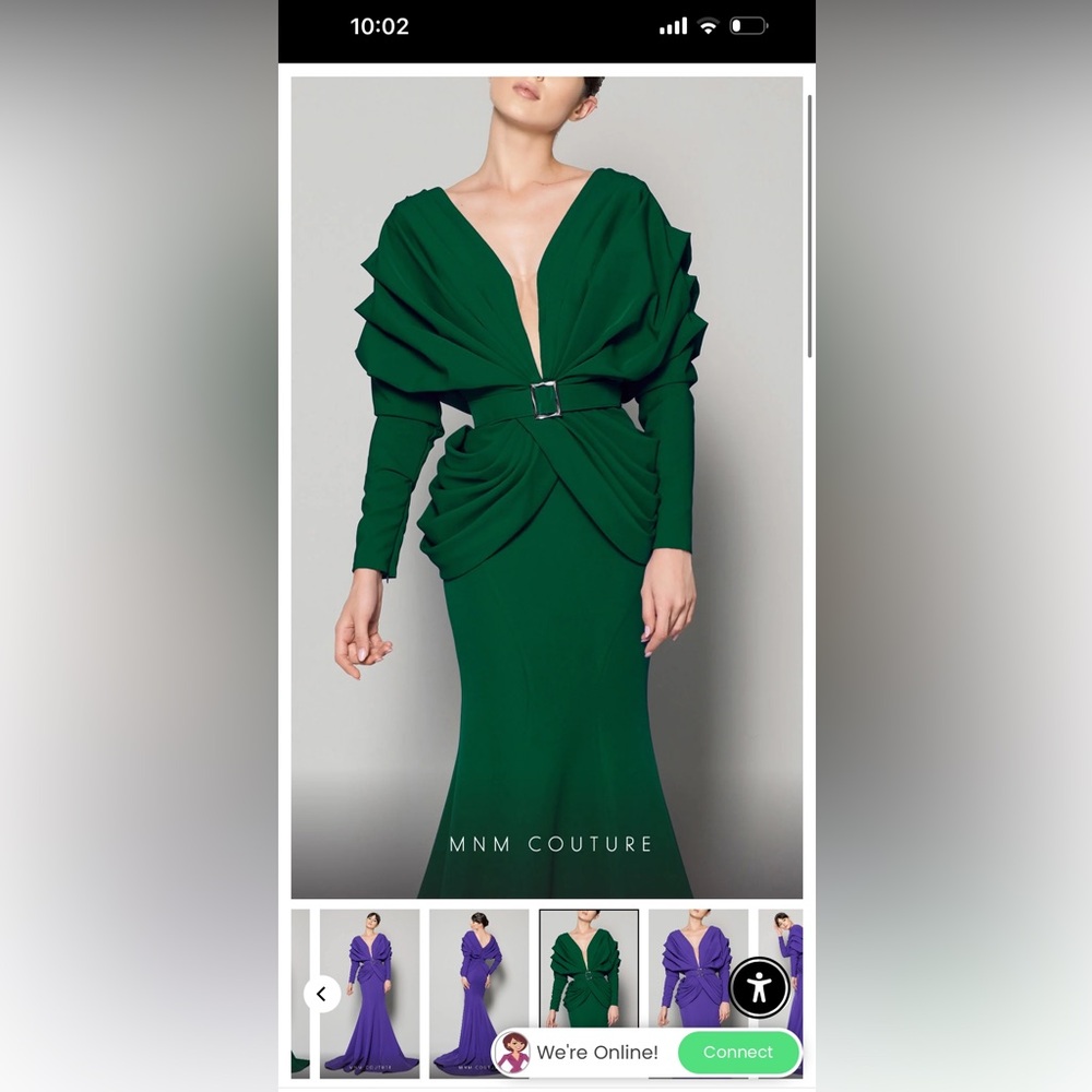 Elegant Blue Women's Dress